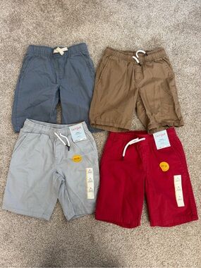 Childrens Place Cat N Jack Boys Shorts Size Small 6/7 Dressy Casual Drawstring